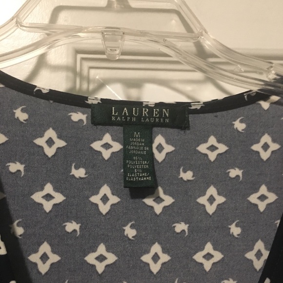 Ralph Lauren Sz Medium Surplice 3/4 sleeve Dress - Picture 4 of 4